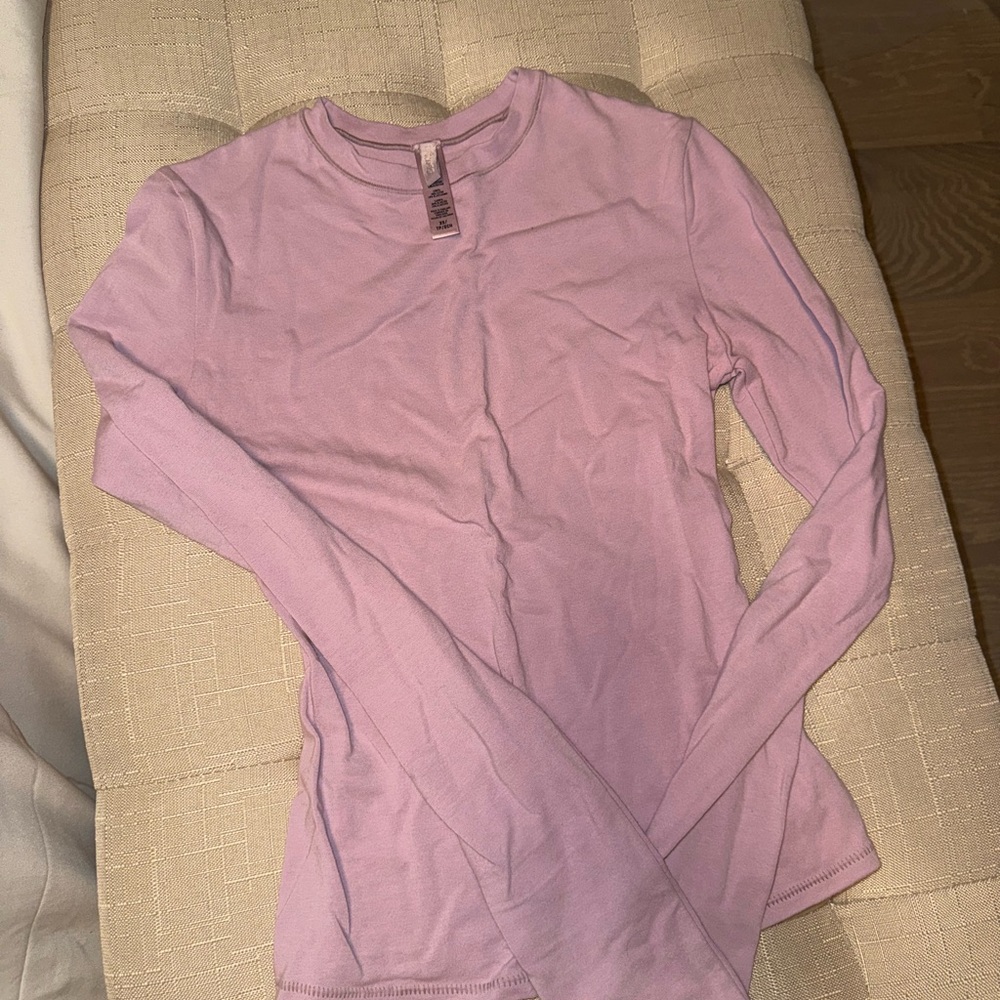 SKIMS Light Purple Long Sleeve Top